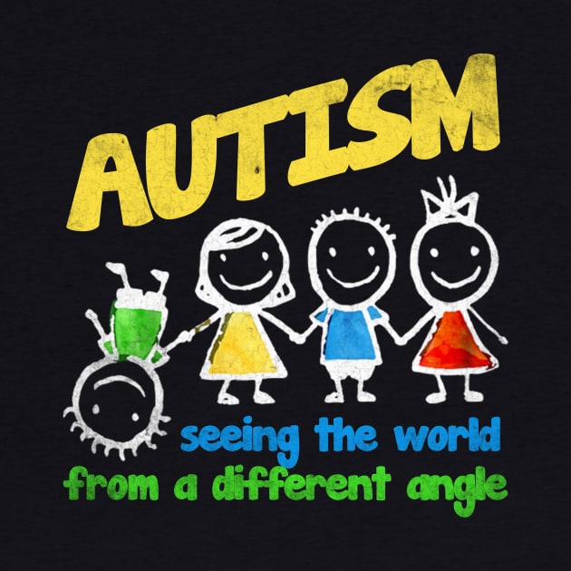 Autism Seeing The World At A Different Angle Autism by apesarreunited122